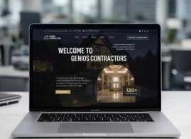 Custom Website Design Genios Contractors